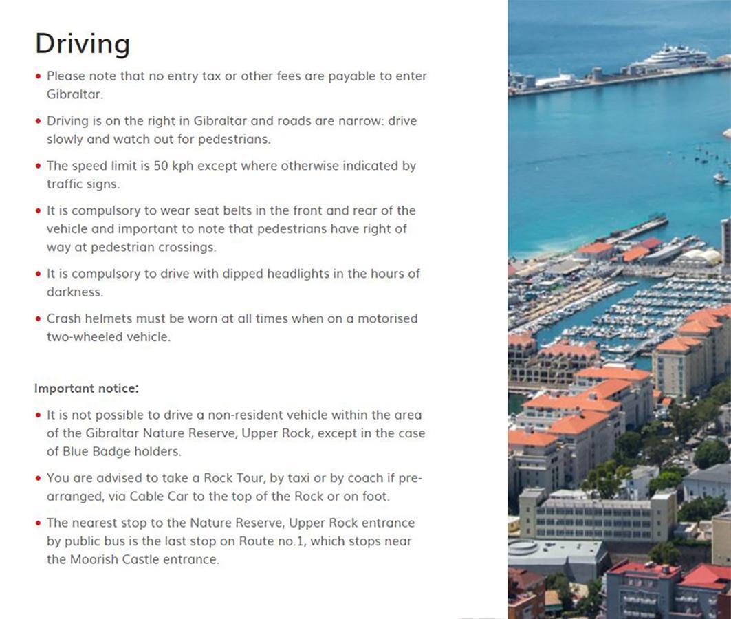 Apartmán Ocean Heights Gibraltar Exteriér fotografie